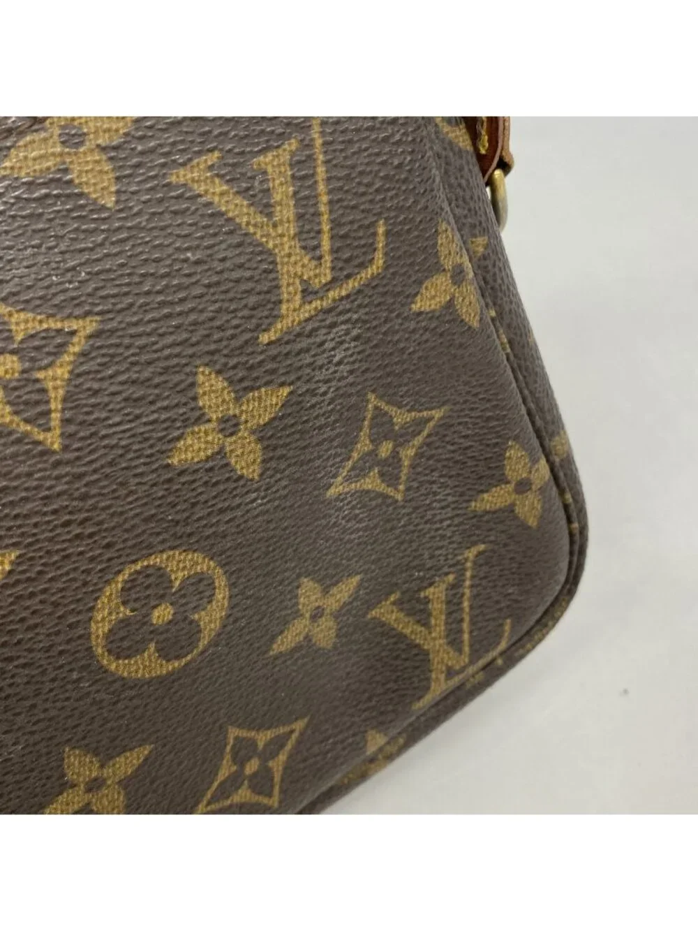 Louis Vuitton Pouch Monogram Pochette Accessoires Brown